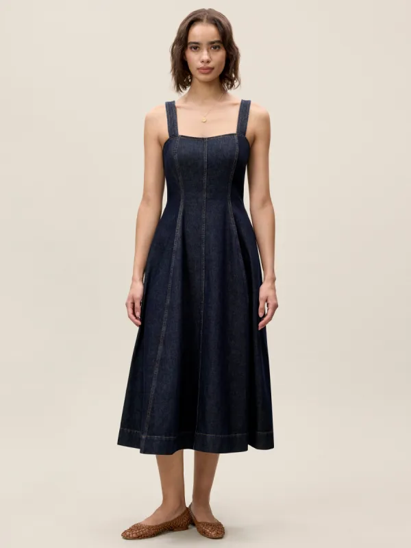 Gabrielle Denim Dress sold by Rebecca Taylor