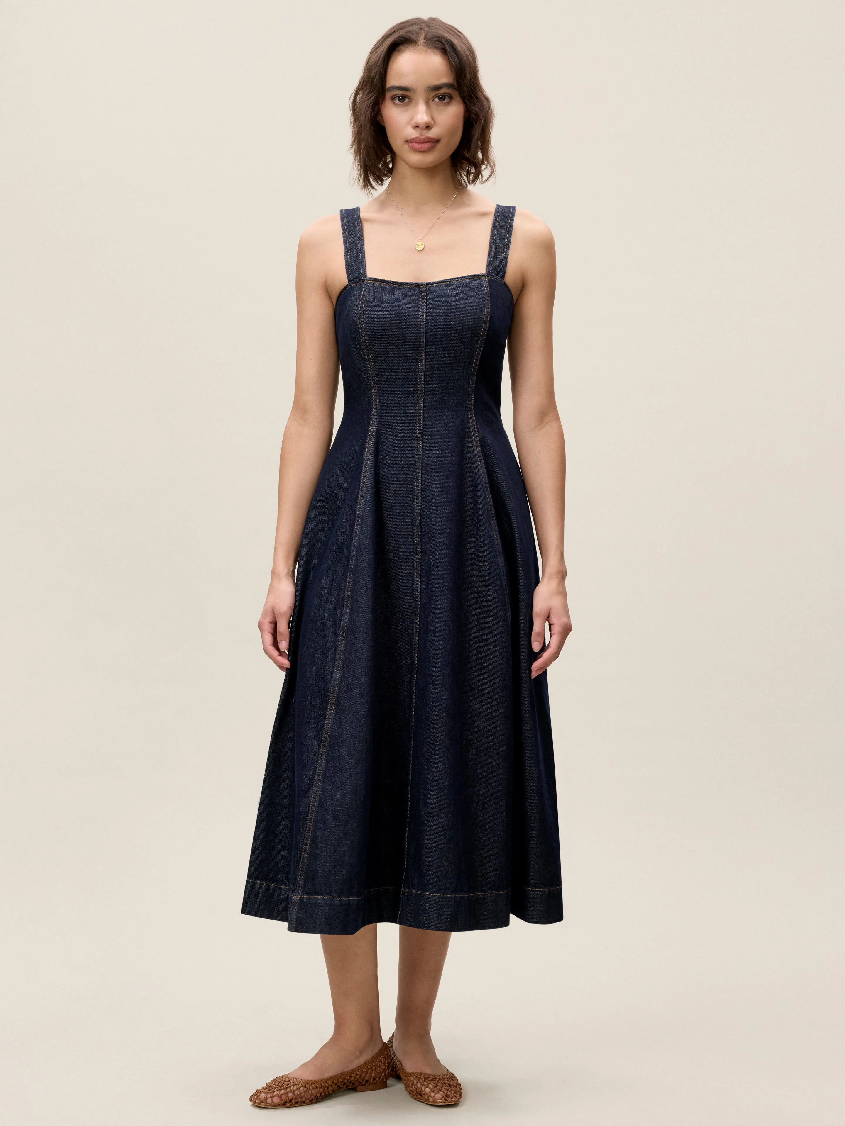 Gabrielle Denim Dress sold by Rebecca Taylor