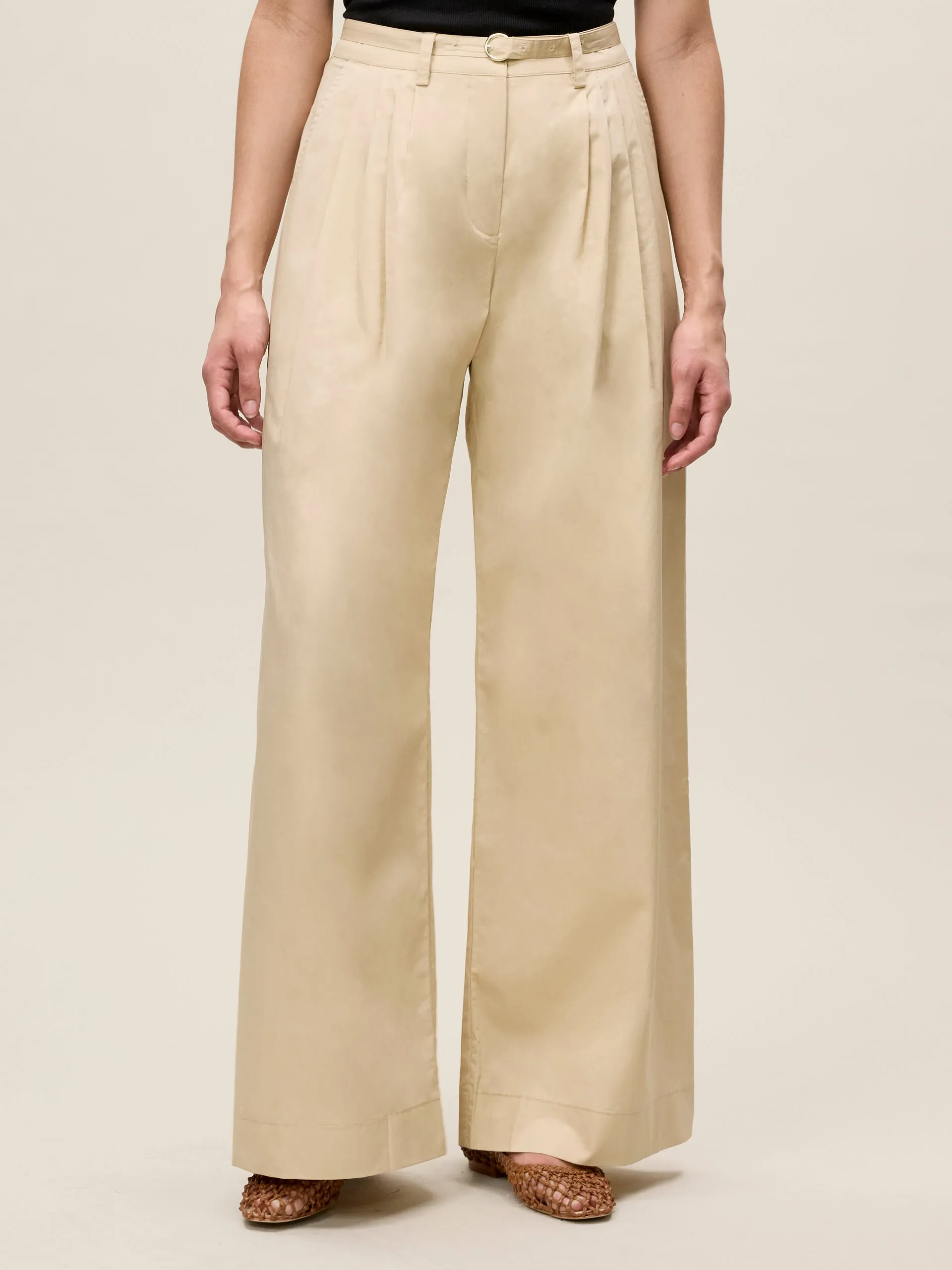 Raquel Twill Pant sold by Rebecca Taylor product image thumbnail 2