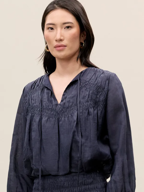 Anya Ramie Blouse sold by Rebecca Taylor