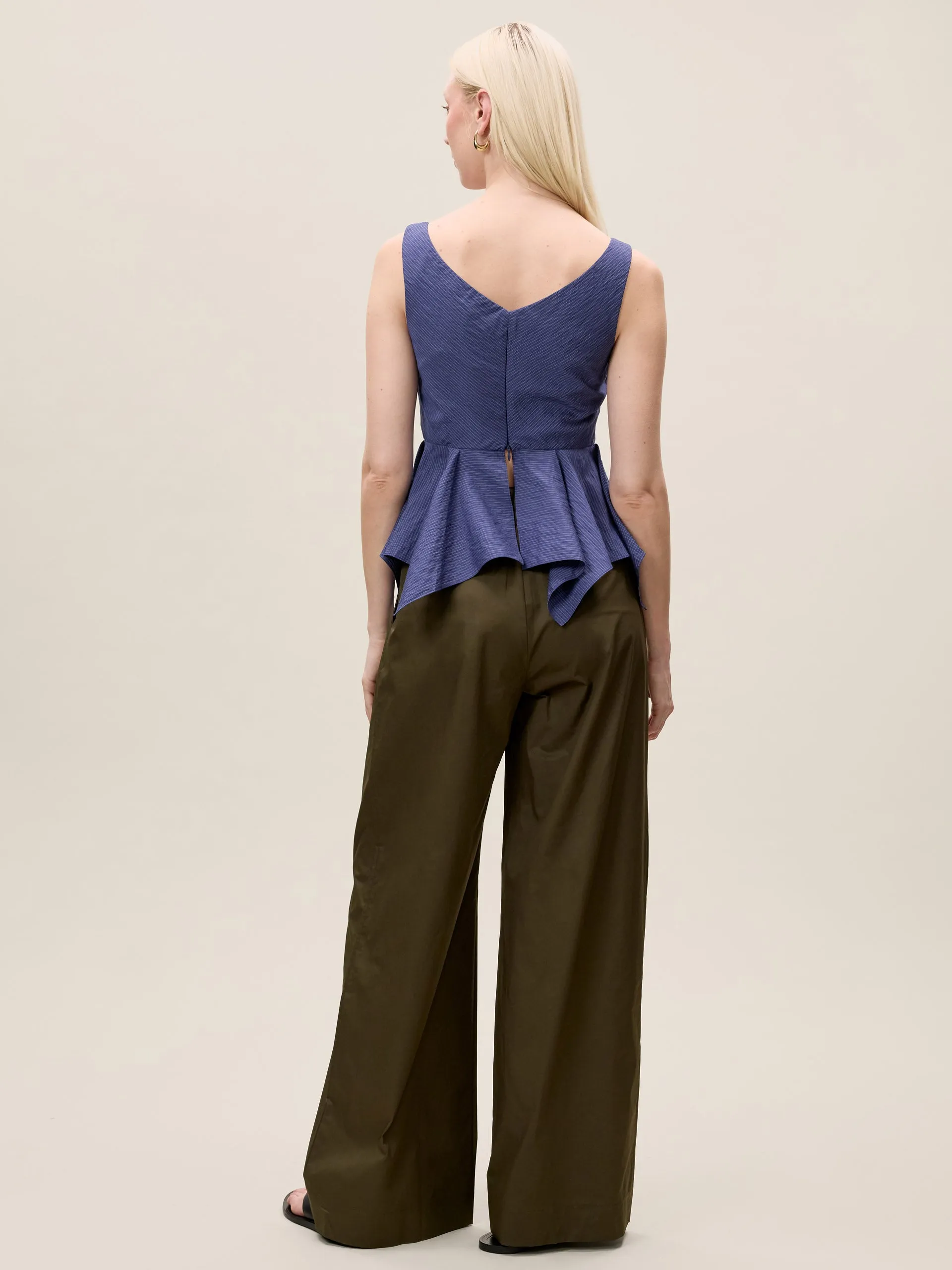 Allegra Stripe Top sold by Rebecca Taylor product image thumbnail 5