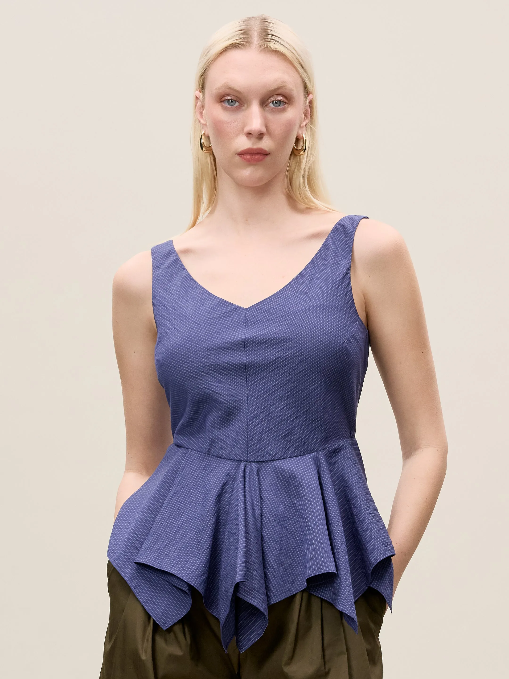 Allegra Stripe Top sold by Rebecca Taylor