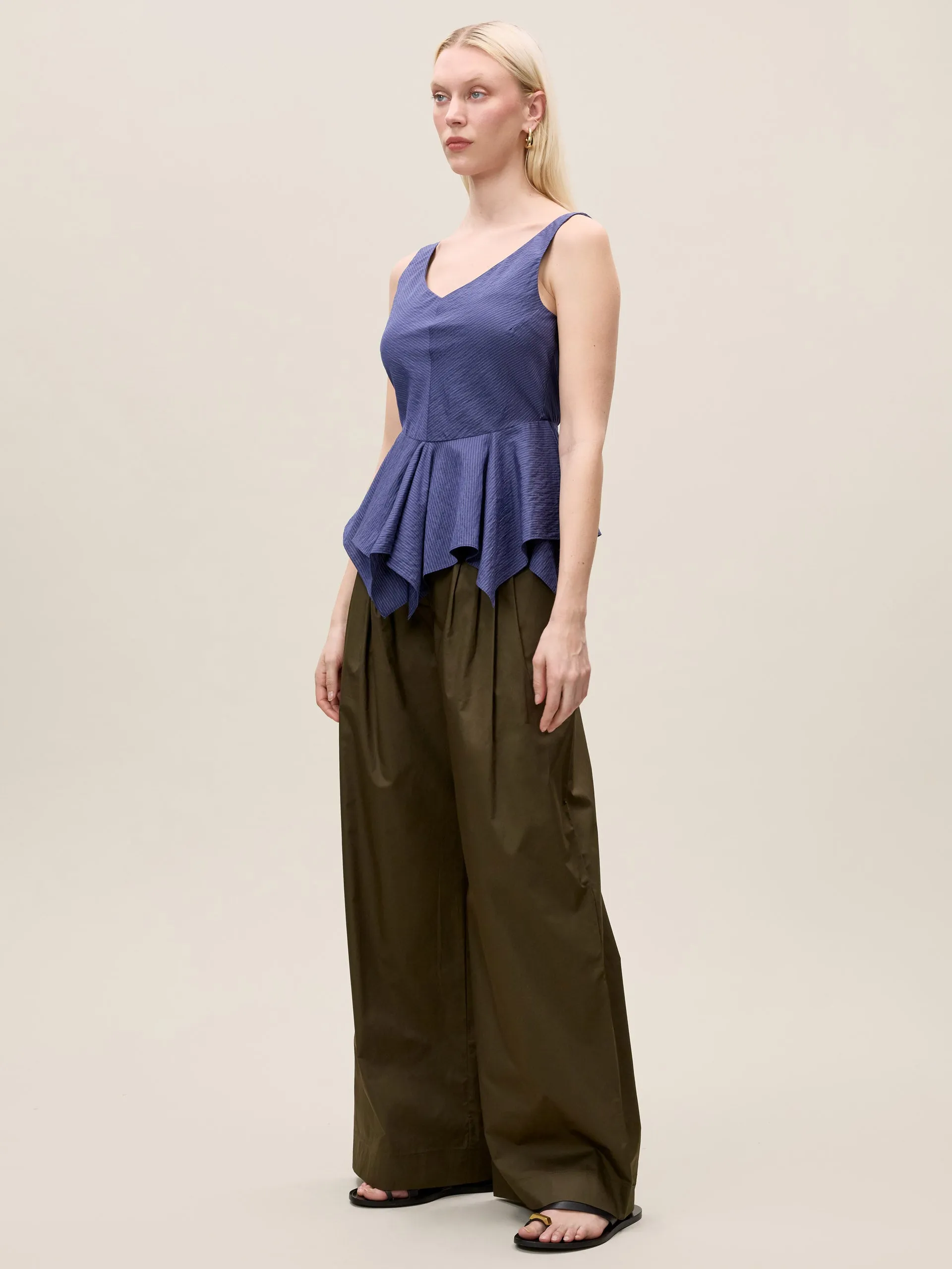 Allegra Stripe Top sold by Rebecca Taylor product image thumbnail 4