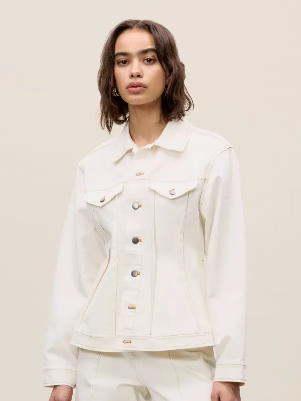 Cora Denim Jacket sold by Rebecca Taylor