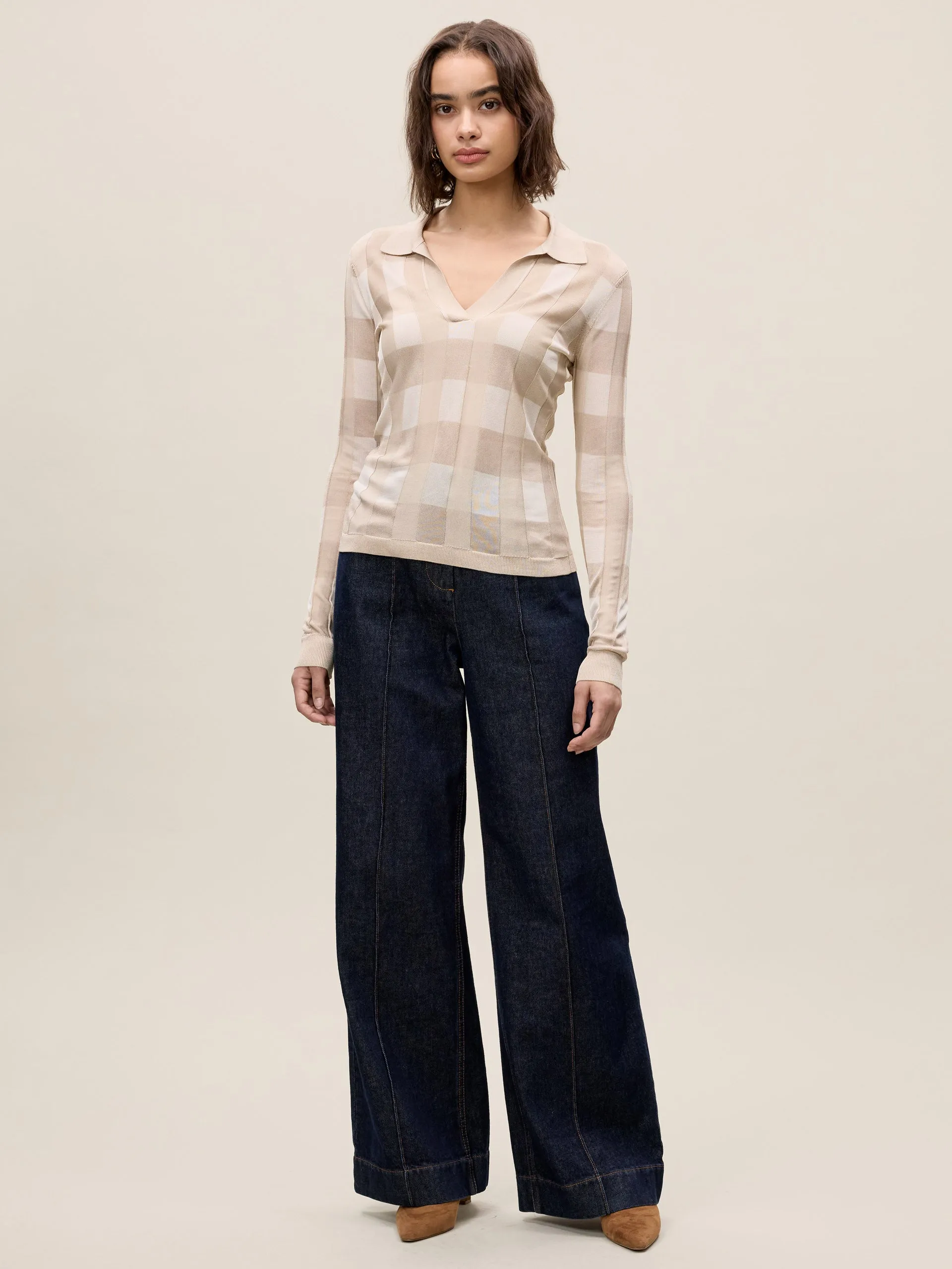 Sheer Knit Sweater sold by Rebecca Taylor product image thumbnail 2