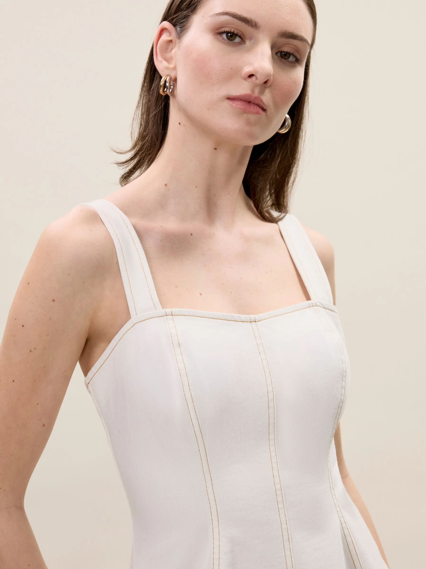 Cora Denim Dress sold by Rebecca Taylor product image thumbnail 5