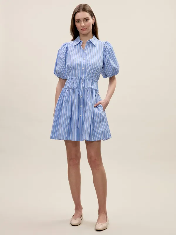 Priya Poplin Shirt Dress sold by Rebecca Taylor