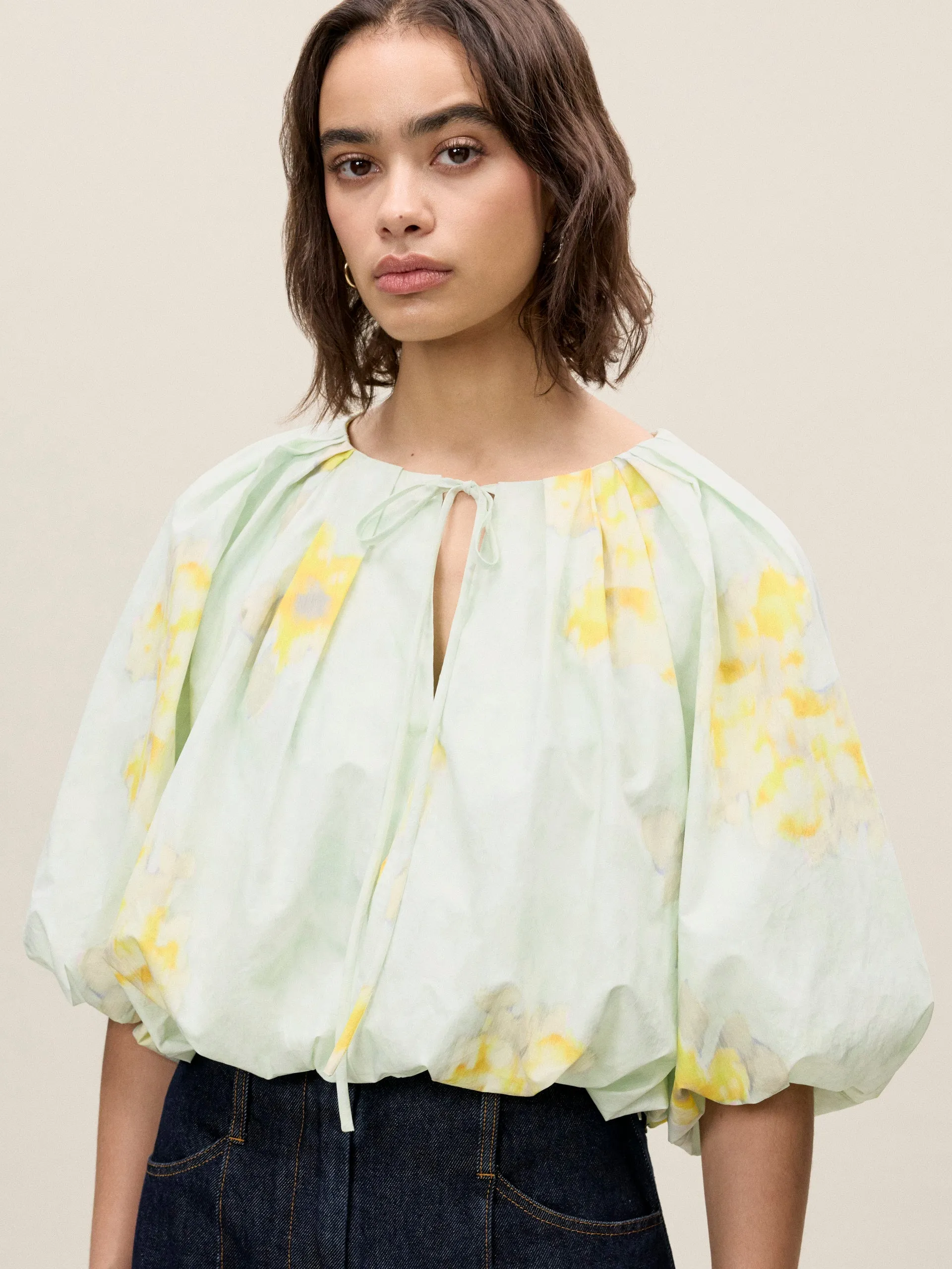 Yara Bubble Top sold by Rebecca Taylor