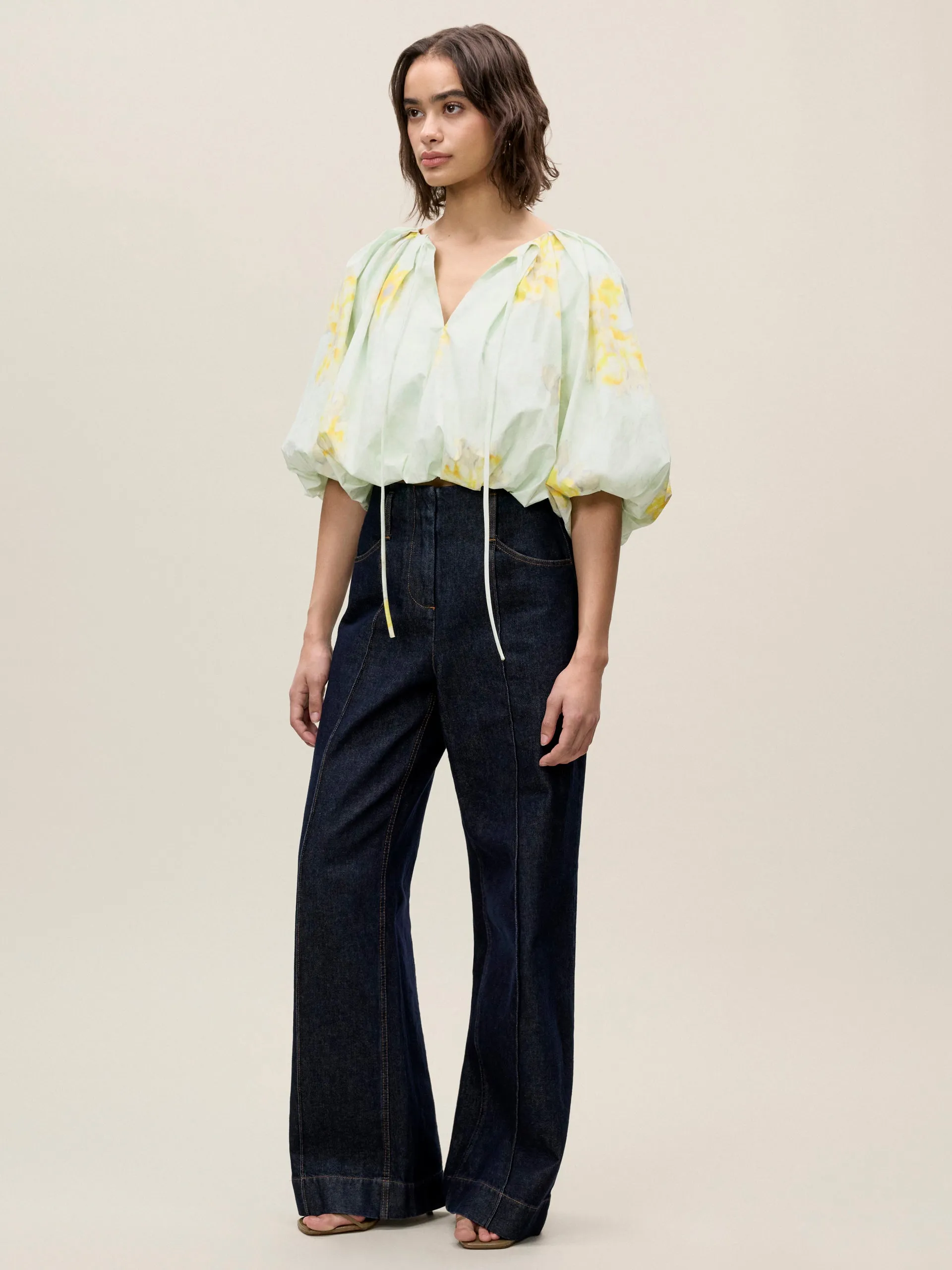 Yara Bubble Top sold by Rebecca Taylor product image thumbnail 4