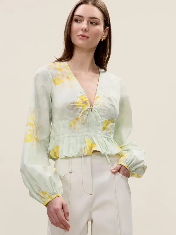 Yara Poplin Blouse made by Rebecca Taylor