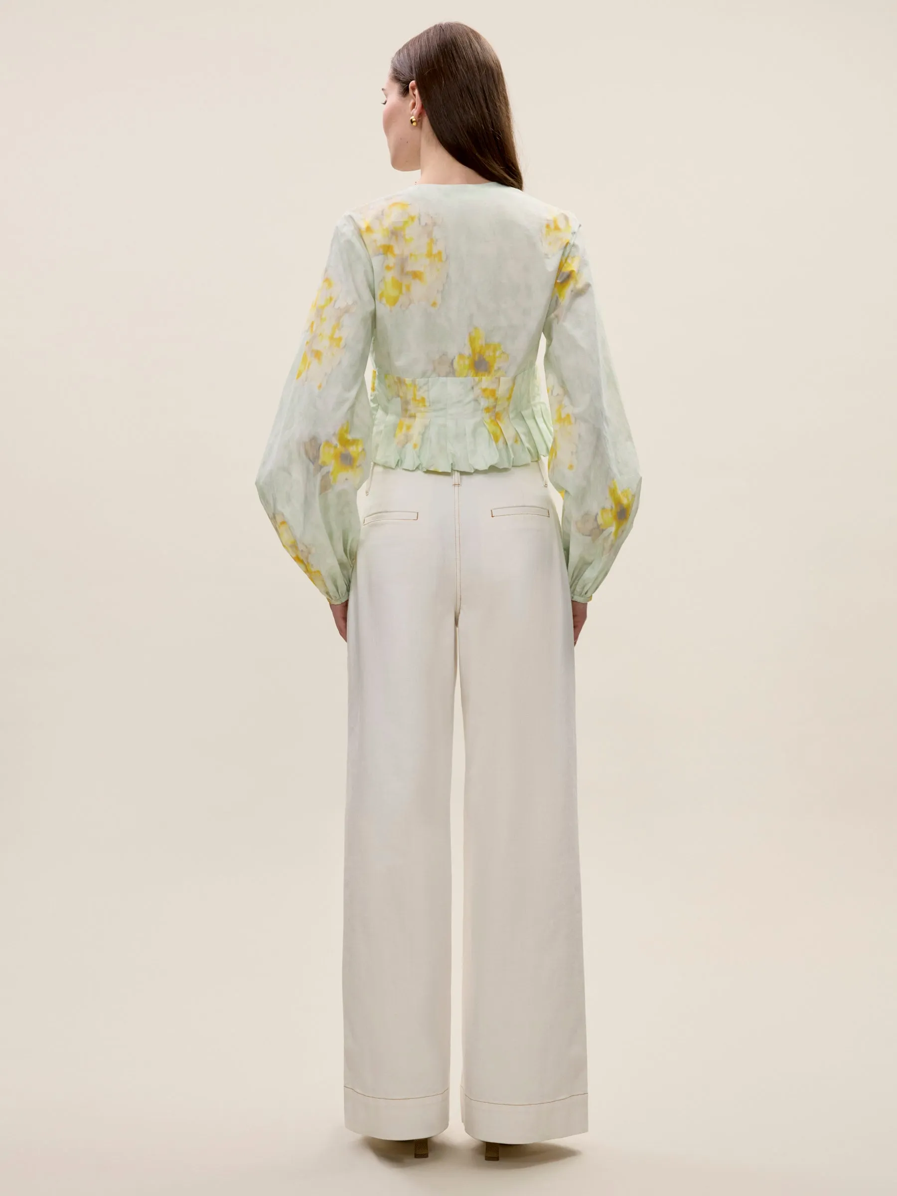 Yara Poplin Blouse sold by Rebecca Taylor product image thumbnail 5