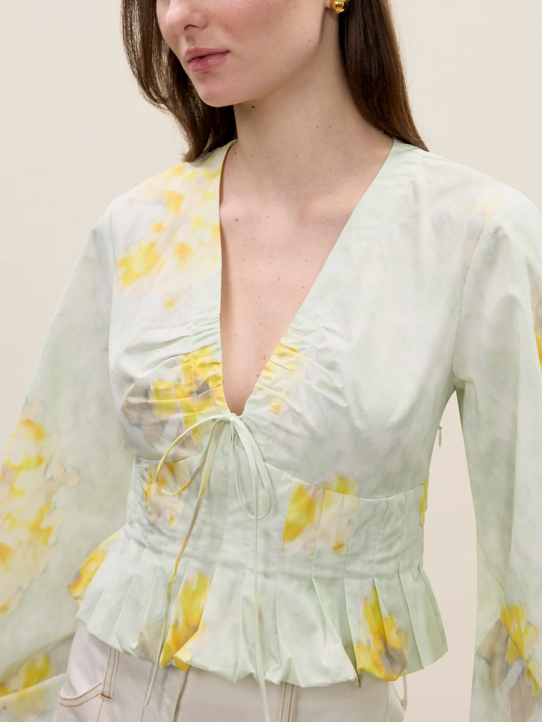 Yara Poplin Blouse sold by Rebecca Taylor product image thumbnail 3