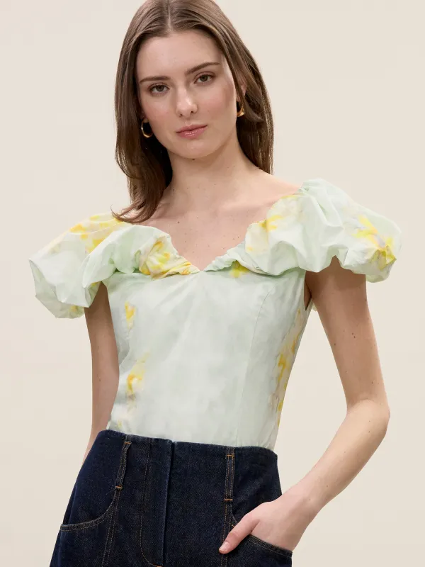 Yara Poplin Top sold by Rebecca Taylor