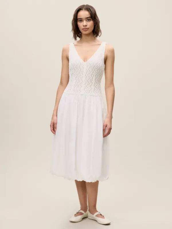 Fiona Mixed Media Dress sold by Rebecca Taylor