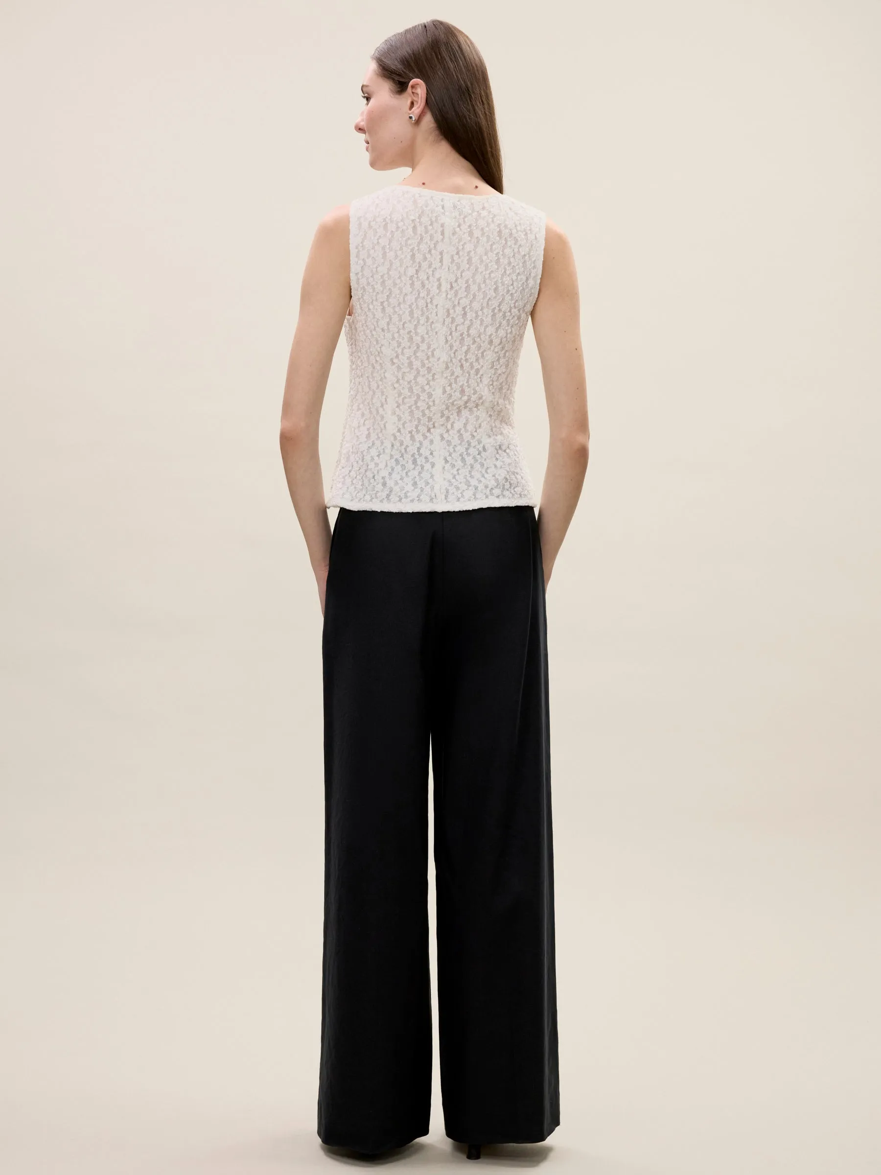 Fiona Stretch Lace Top sold by Rebecca Taylor product image thumbnail 5