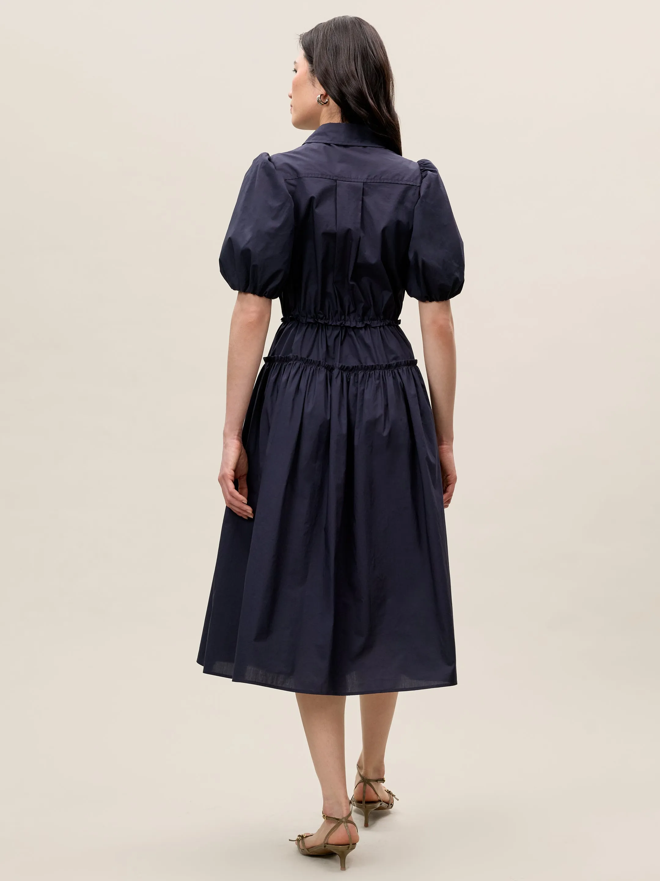 Poplin Shirt Dress sold by Rebecca Taylor product image thumbnail 4