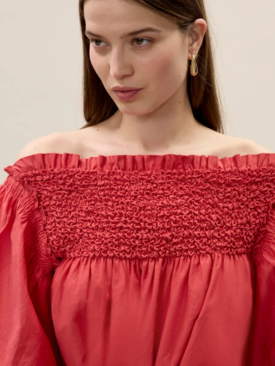 Merrick Silk Cotton Midi Dress sold by Rebecca Taylor product image thumbnail 5