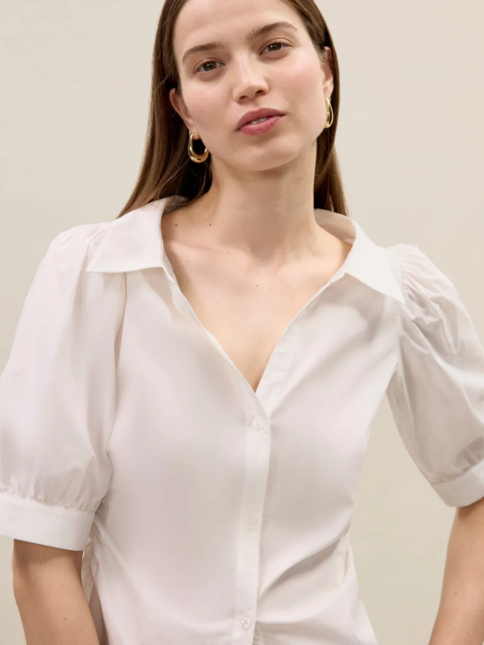 Isla Poplin Shirt sold by Rebecca Taylor product image thumbnail 3