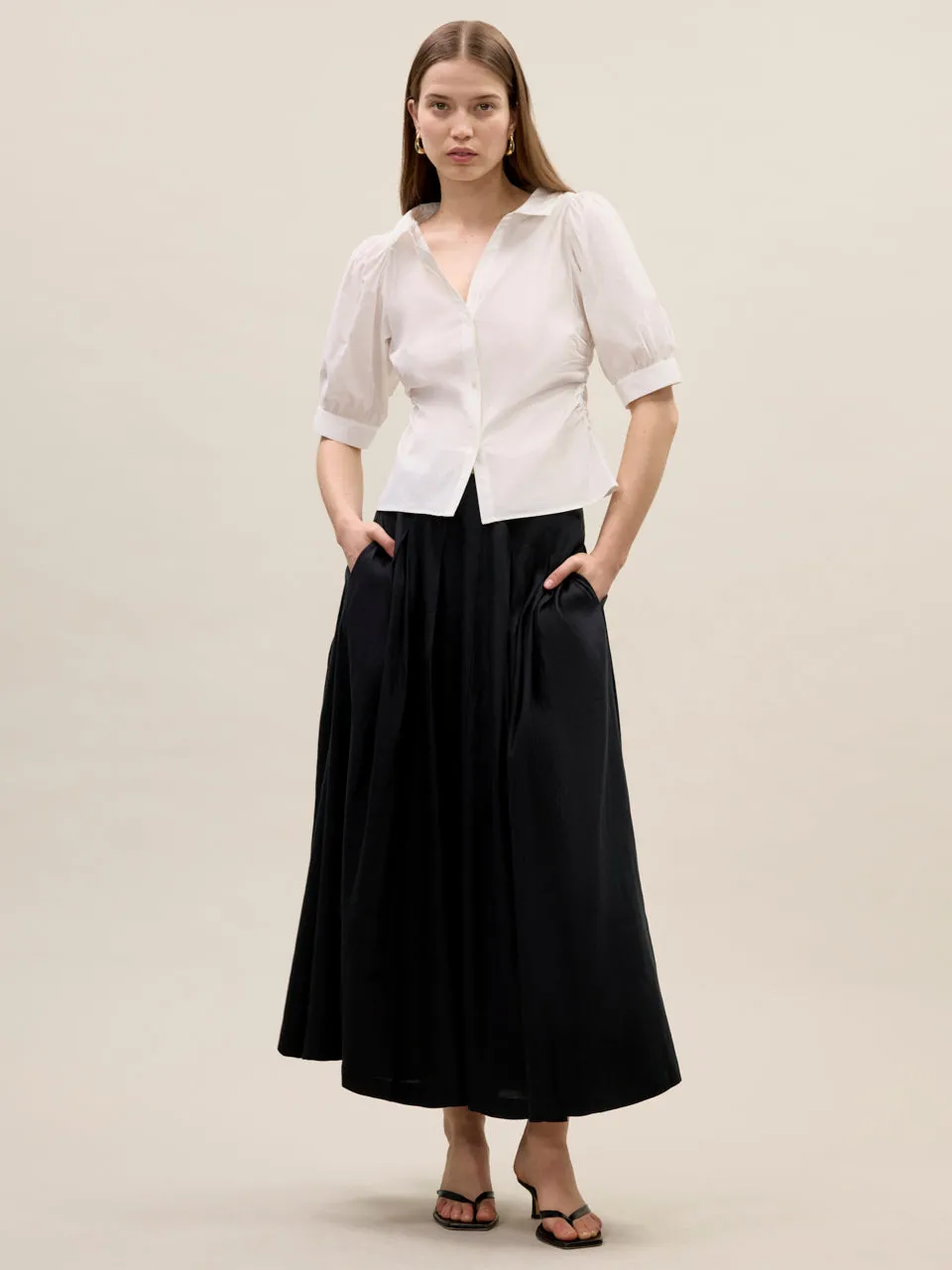 Isla Poplin Shirt sold by Rebecca Taylor product image thumbnail 2