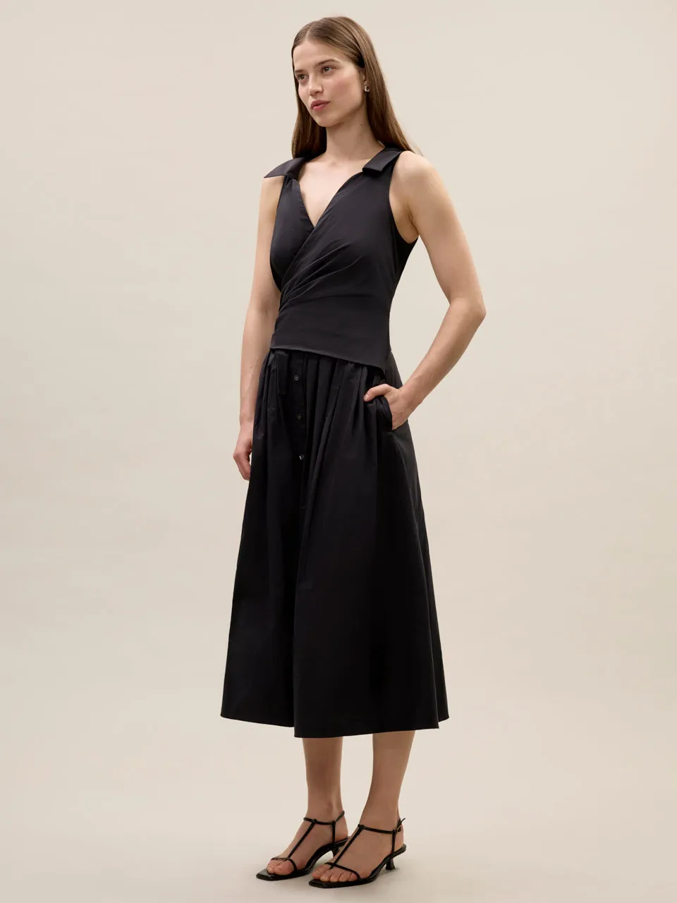Isla Poplin Dress sold by Rebecca Taylor product image thumbnail 2