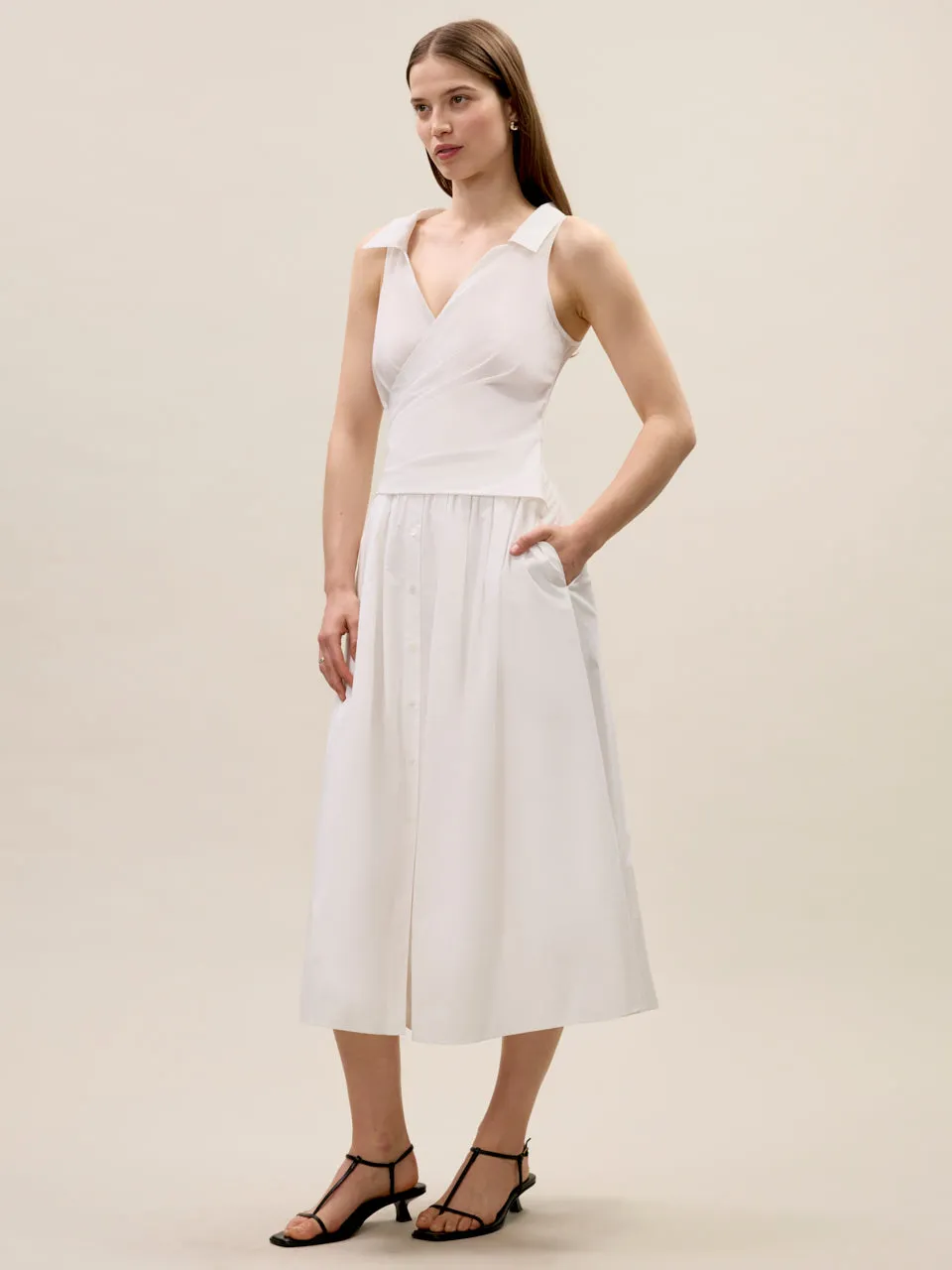 Isla Poplin Dress sold by Rebecca Taylor product image thumbnail 2