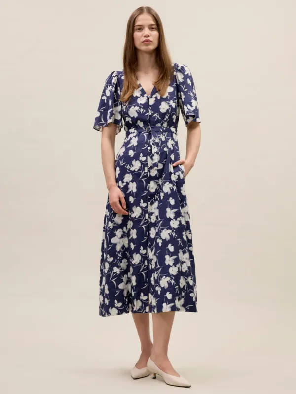 Bea Linen Maxi Dress sold by Rebecca Taylor