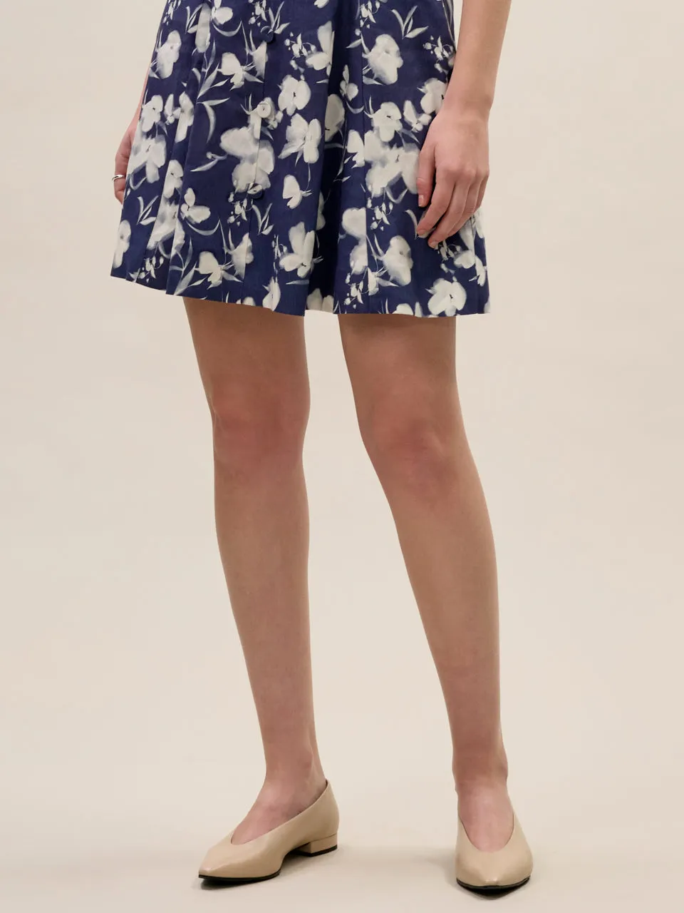 Bea Linen Mini Dress sold by Rebecca Taylor product image thumbnail 3