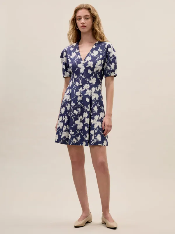Bea Linen Mini Dress sold by Rebecca Taylor