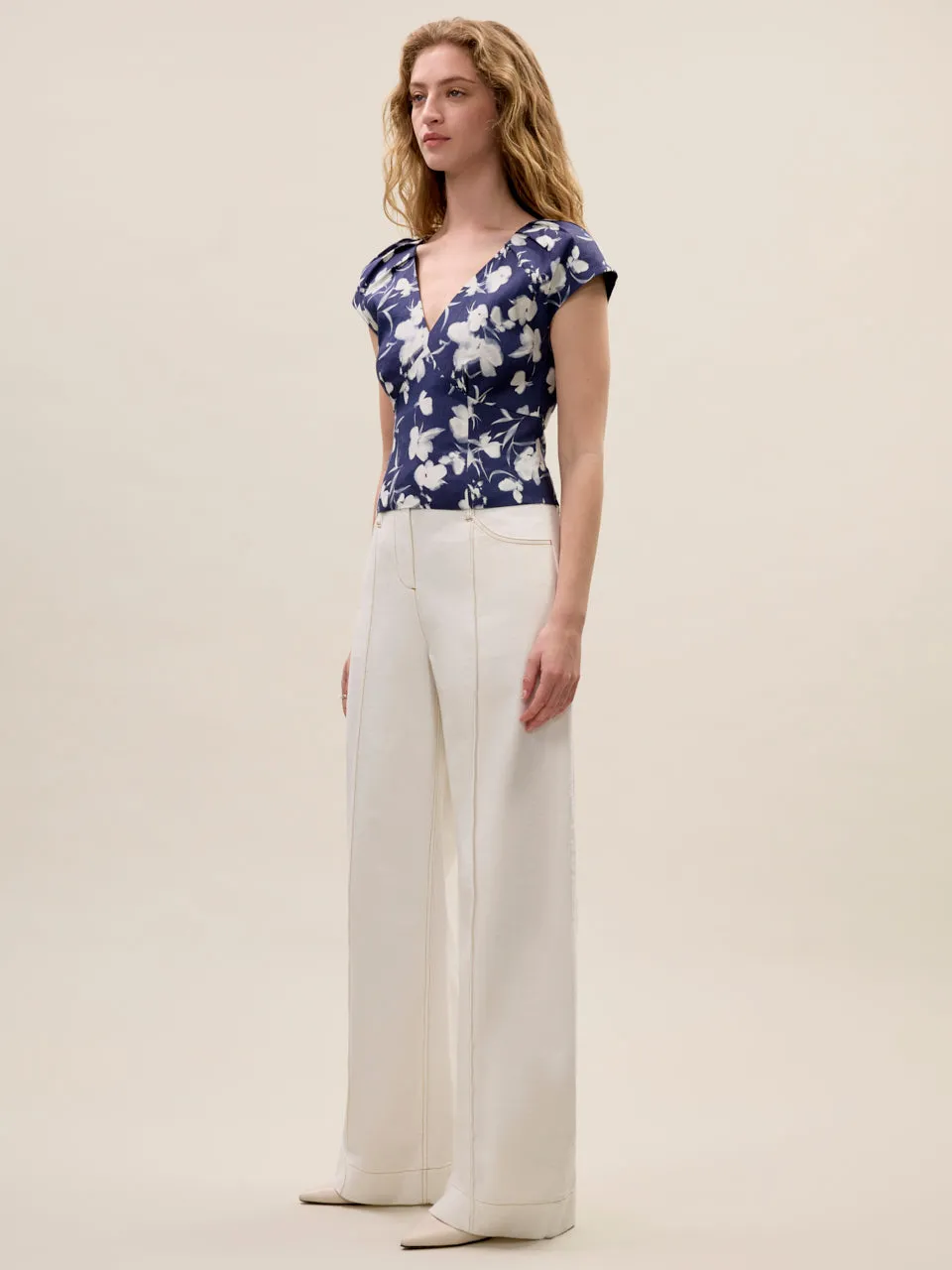 Bea Linen Blouse sold by Rebecca Taylor product image thumbnail 4