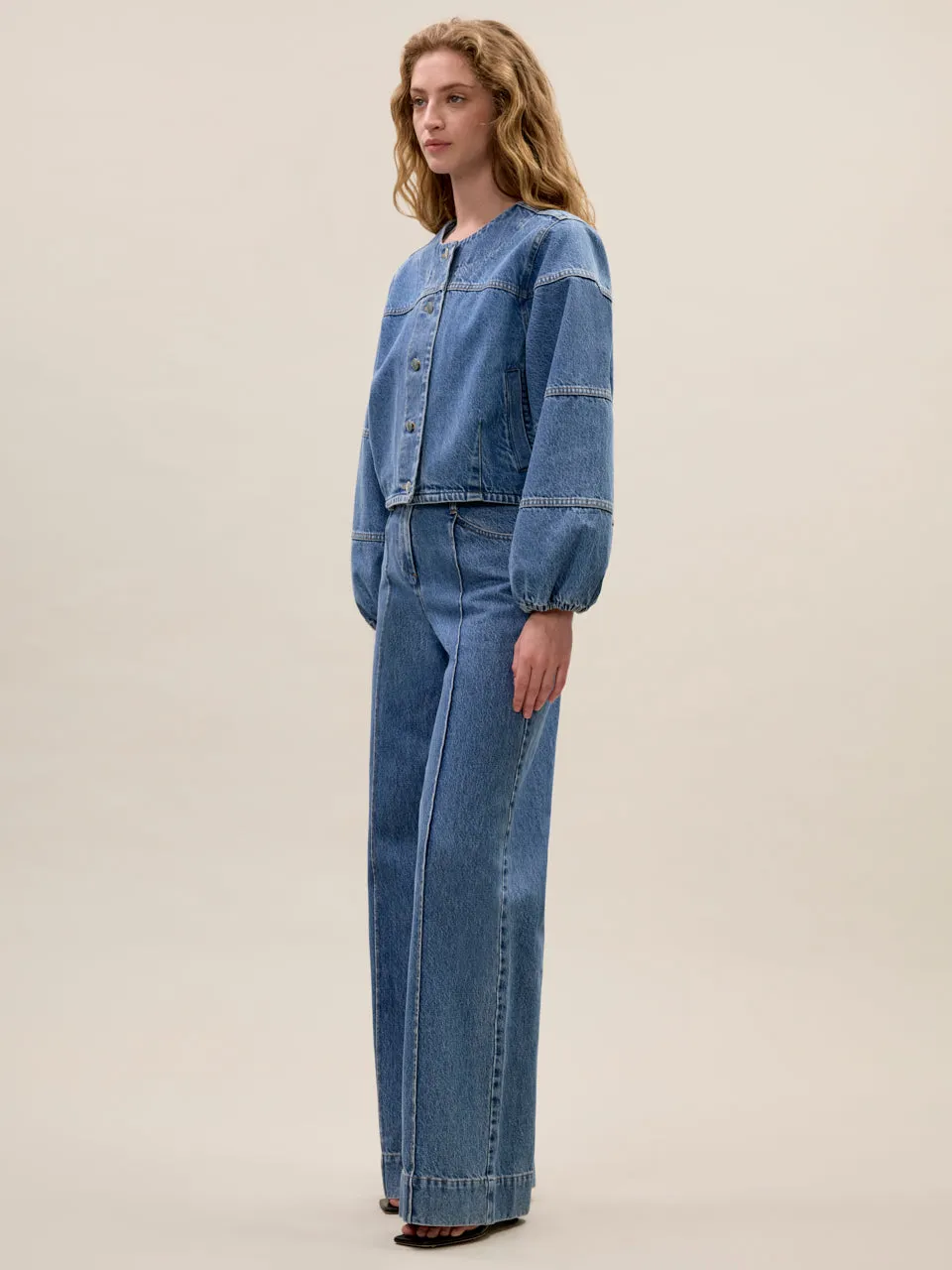 Dax Denim Jacket sold by Rebecca Taylor product image thumbnail 3