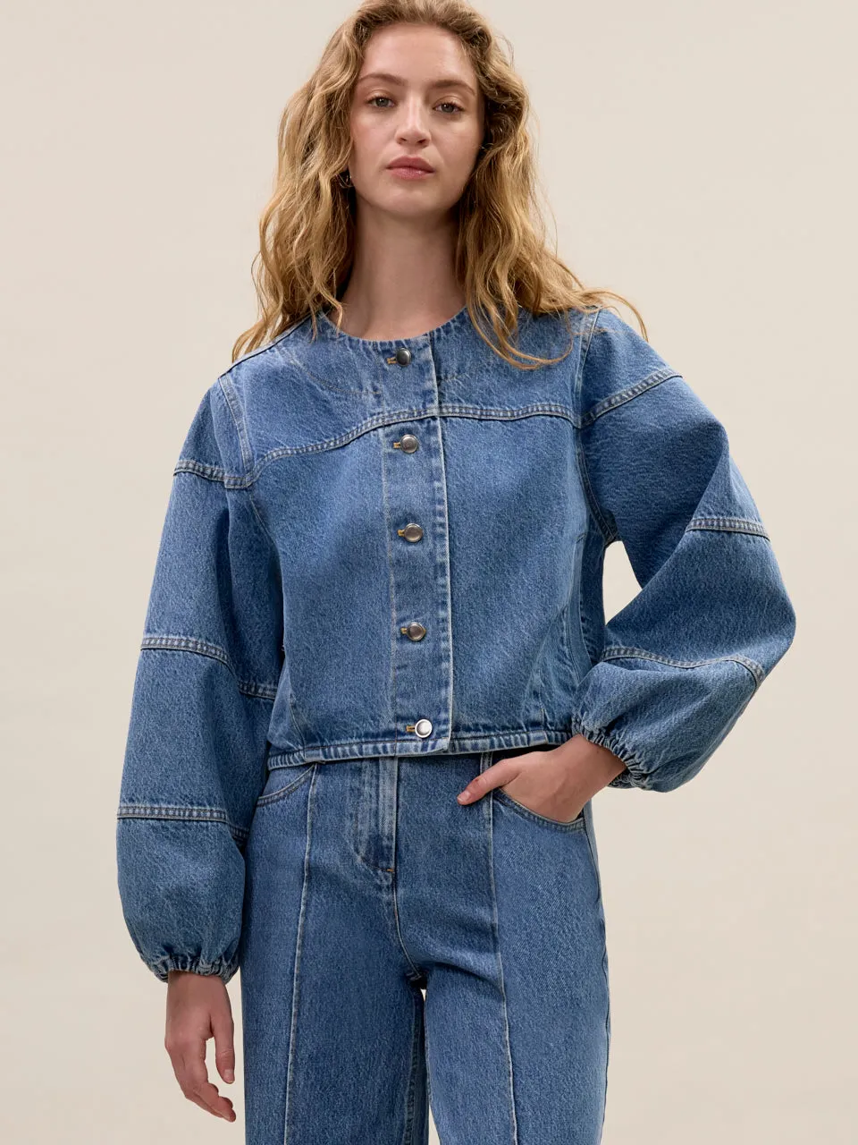Dax Denim Jacket sold by Rebecca Taylor