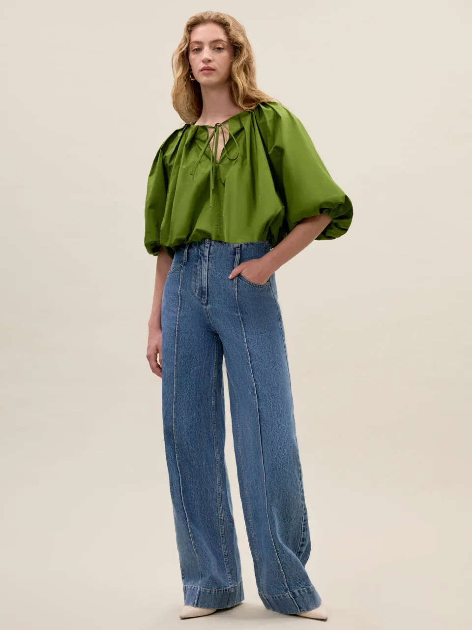 Dax Denim Pant sold by Rebecca Taylor