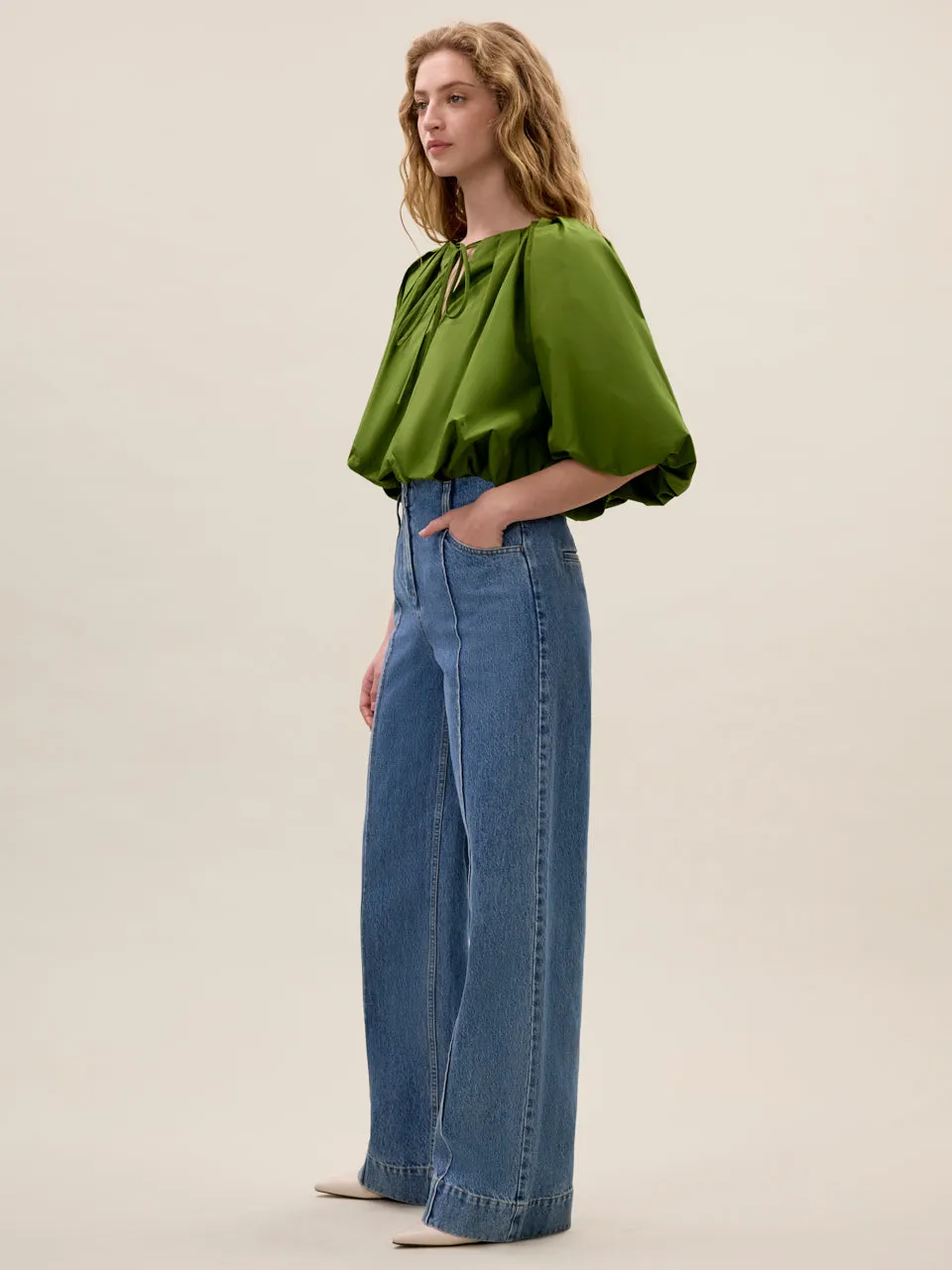 Dax Denim Pant sold by Rebecca Taylor product image thumbnail 3