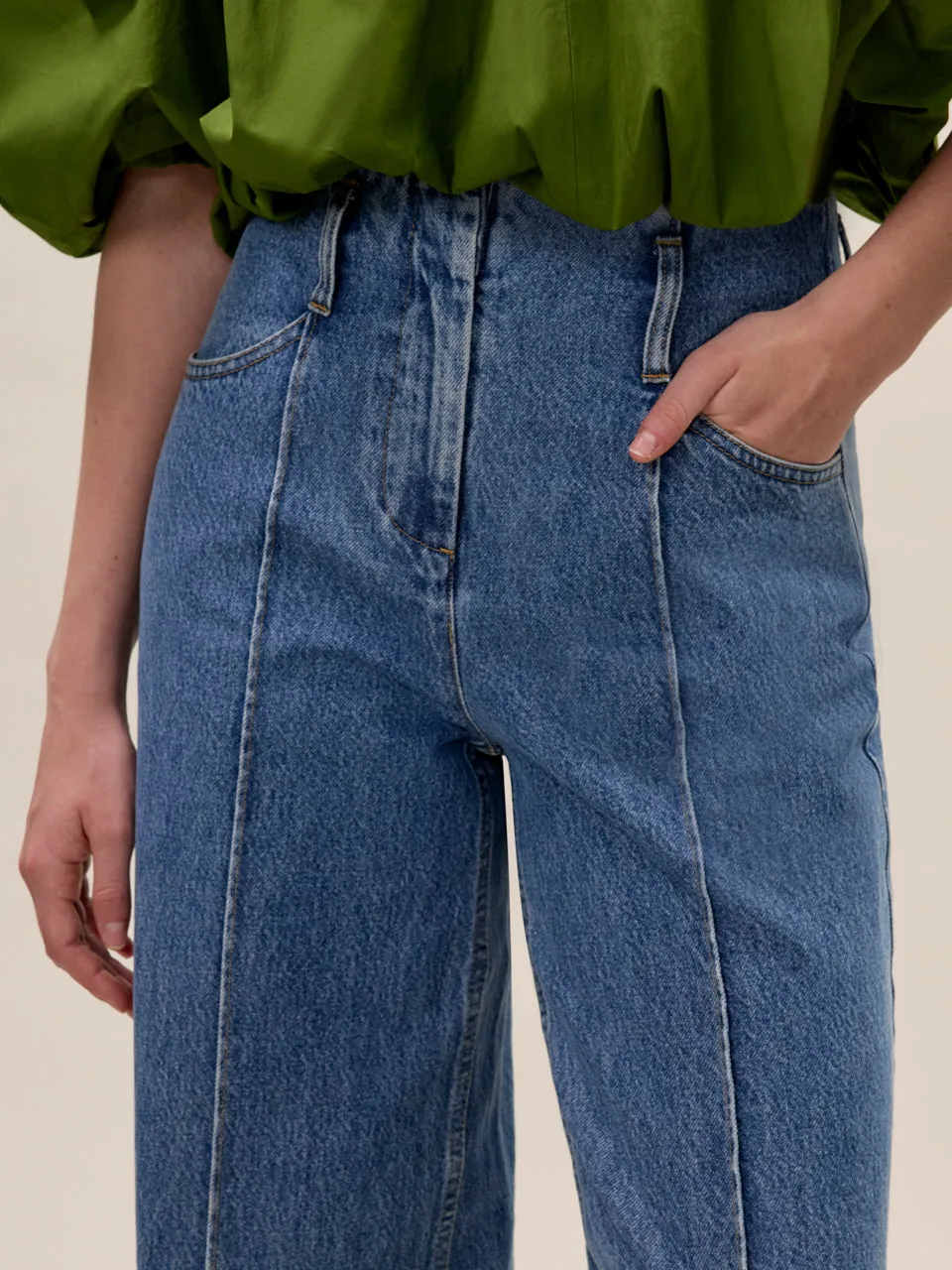 Dax Denim Pant sold by Rebecca Taylor product image thumbnail 5