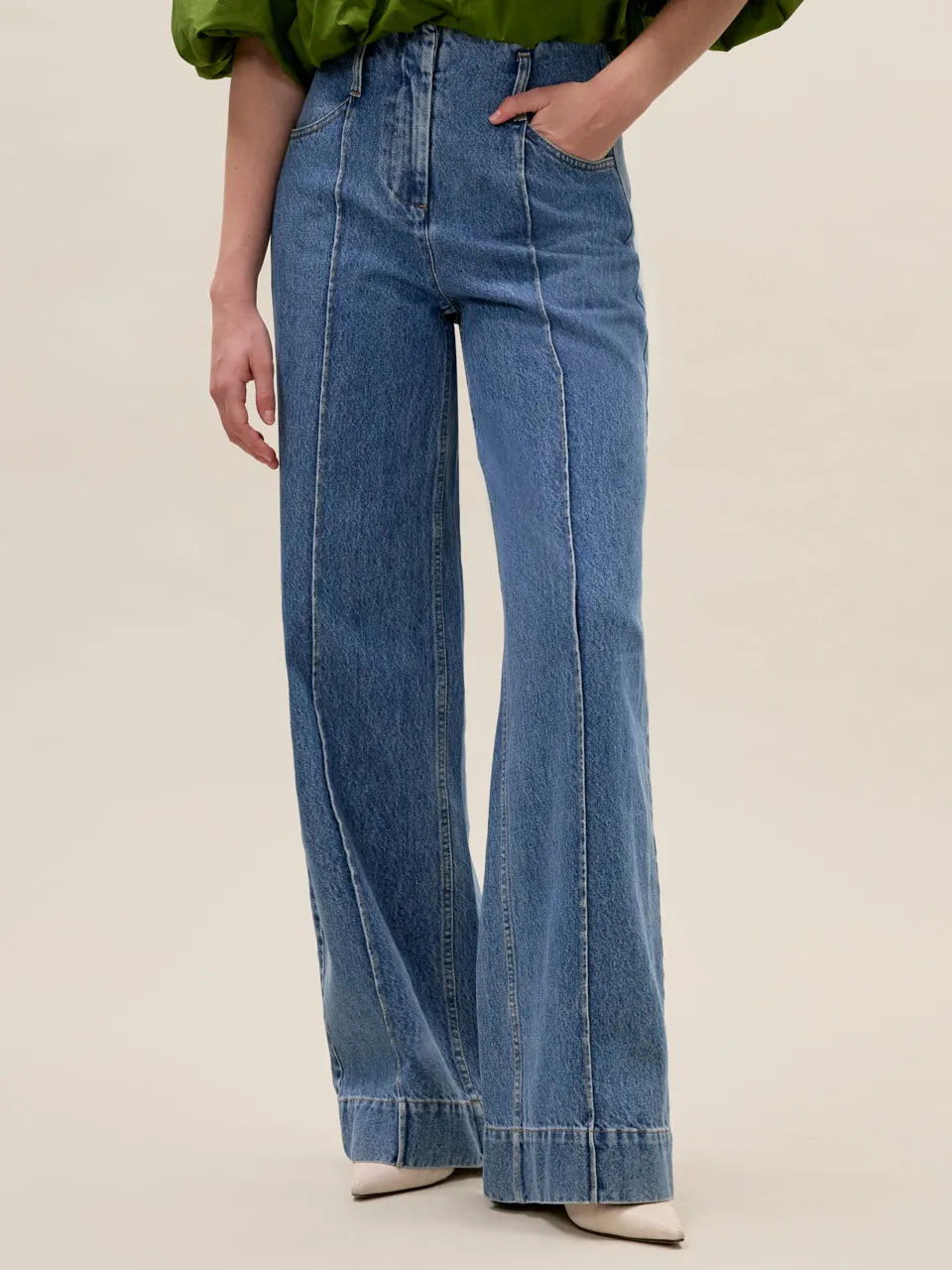 Dax Denim Pant sold by Rebecca Taylor product image thumbnail 2