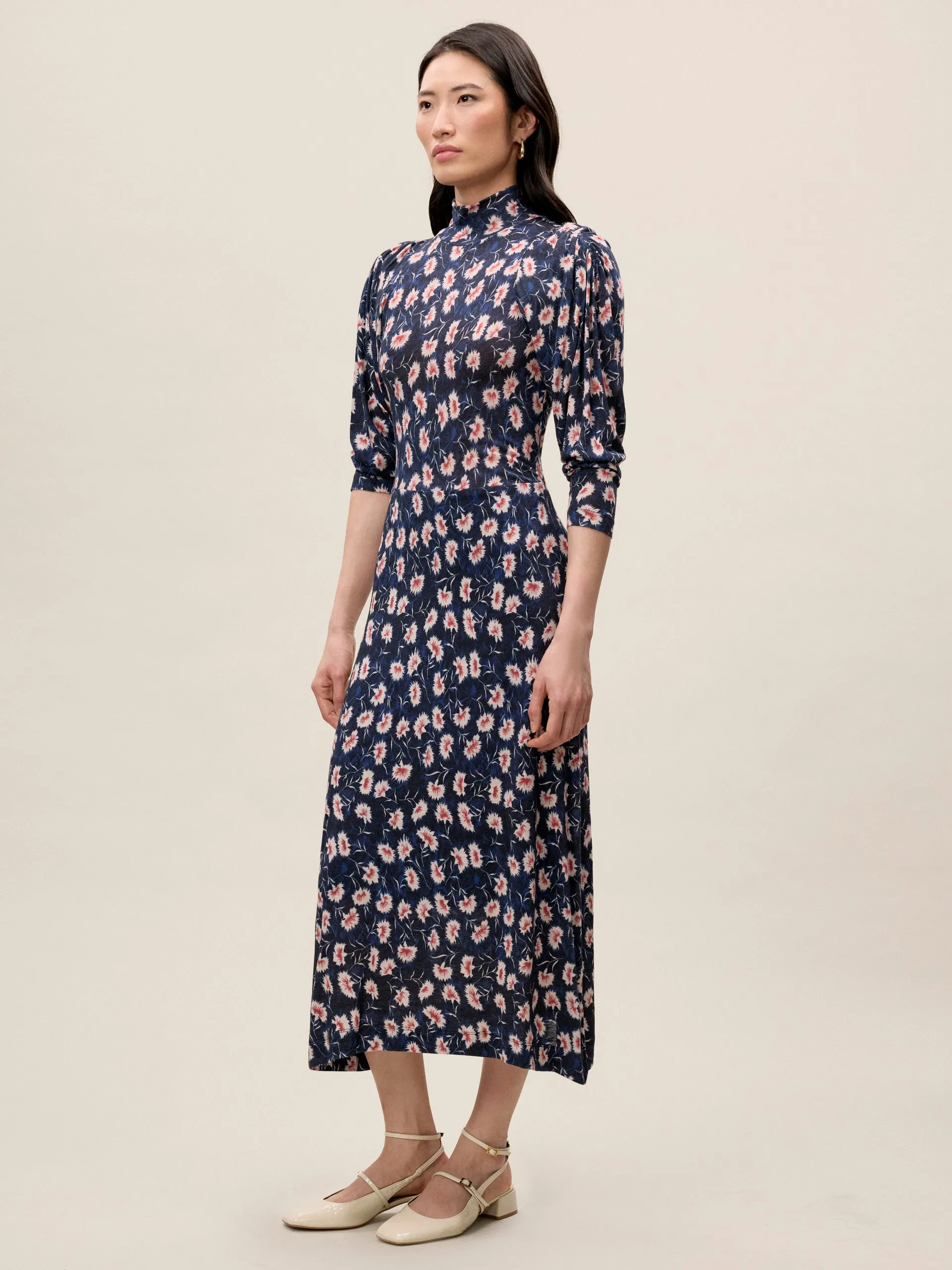 Long Sleeve Turtleneck Dress sold by Rebecca Taylor product image thumbnail 2