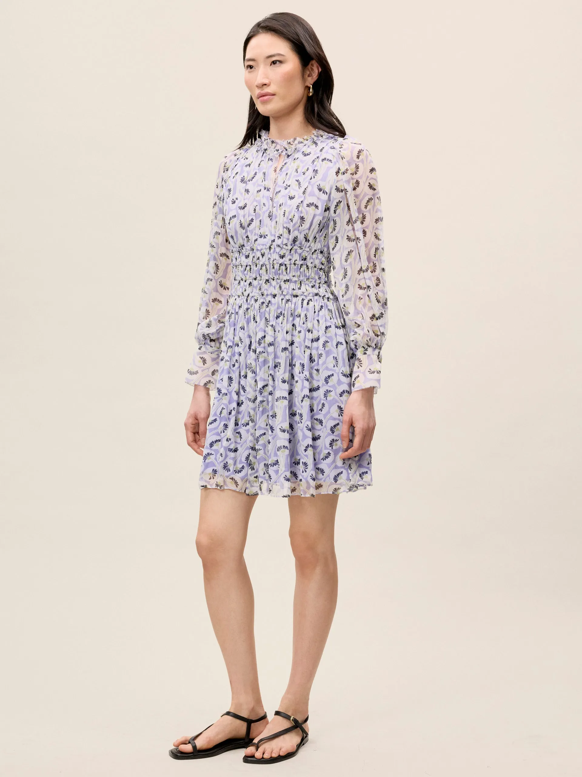 Deco Long Sleeve Dress sold by Rebecca Taylor product image thumbnail 2