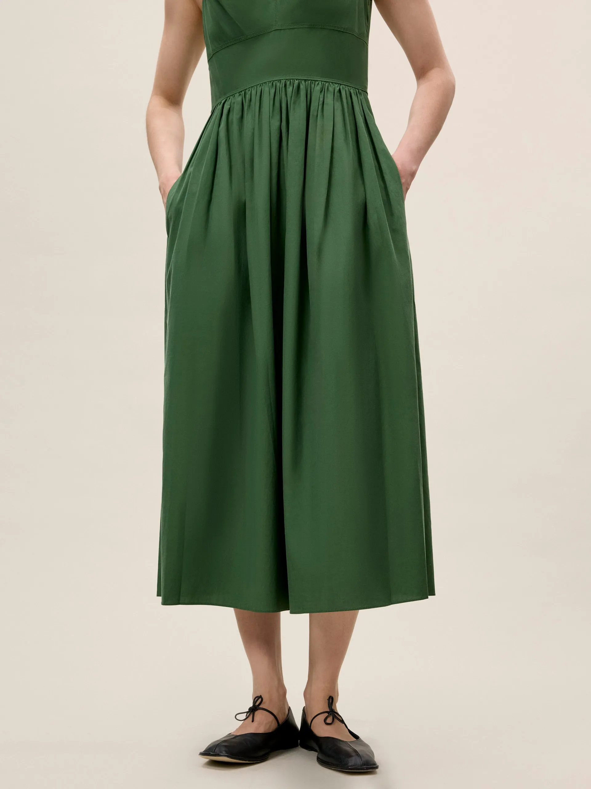 Sleeveless Midi Dress sold by Rebecca Taylor product image thumbnail 3