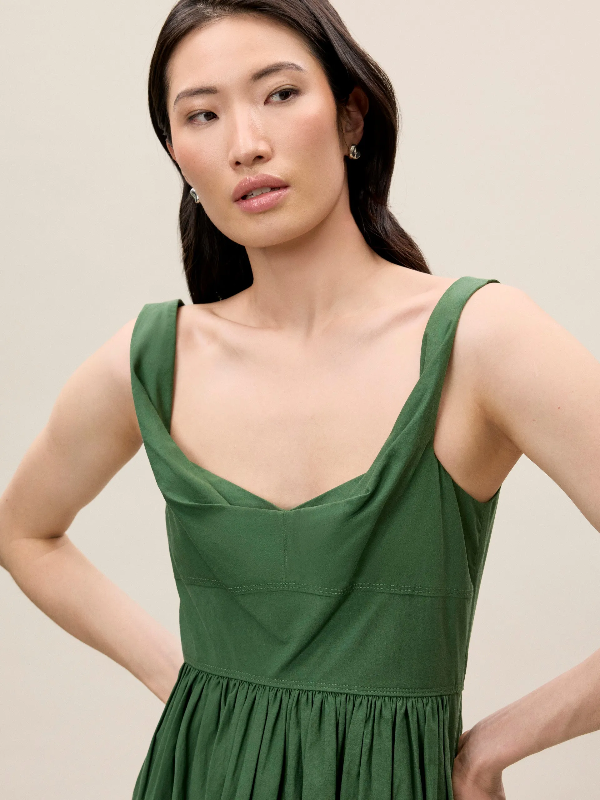 Sleeveless Midi Dress sold by Rebecca Taylor product image thumbnail 5