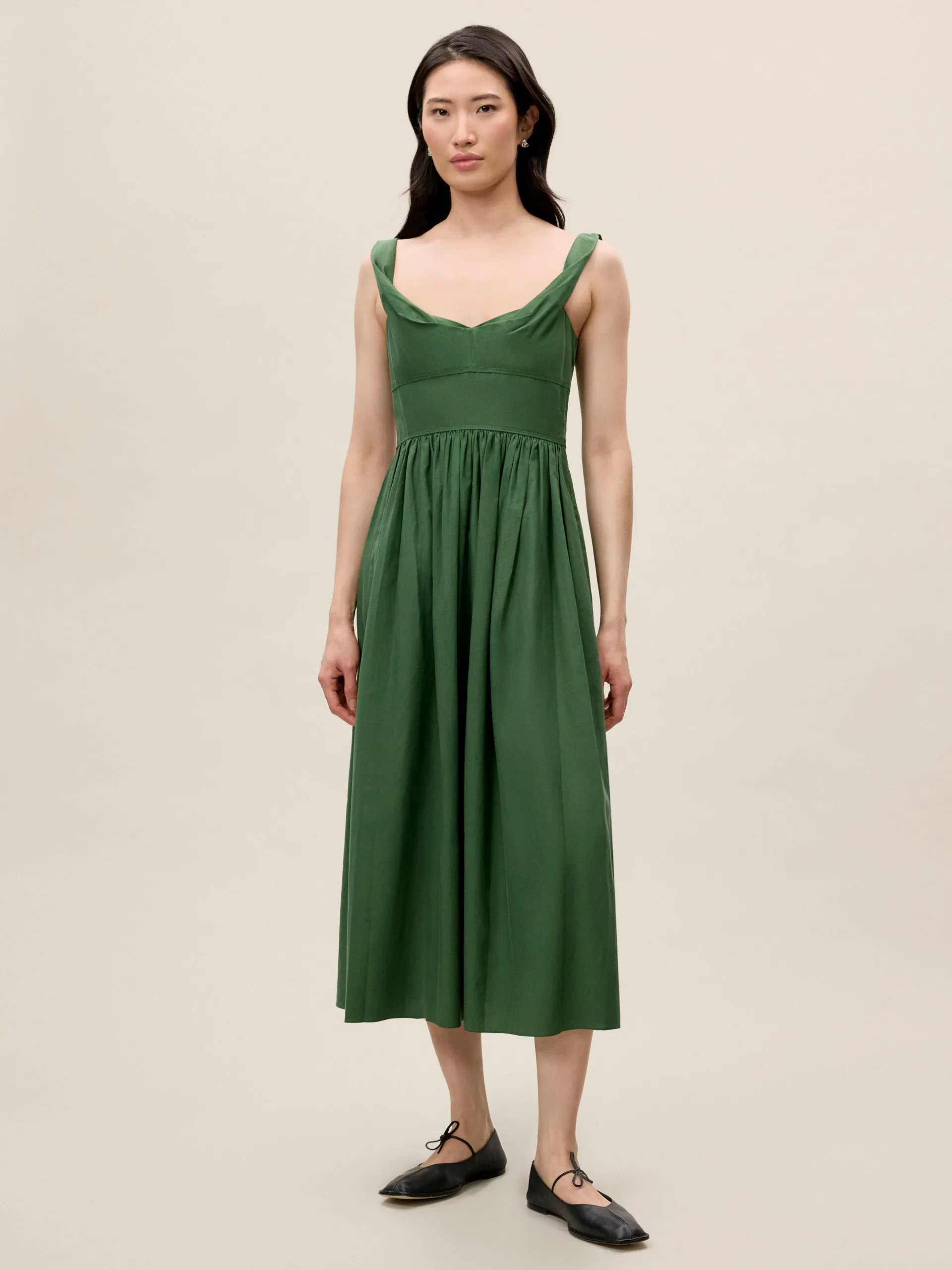 Sleeveless Midi Dress sold by Rebecca Taylor