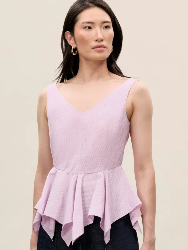 Allegra Stripe Top made by Rebecca Taylor