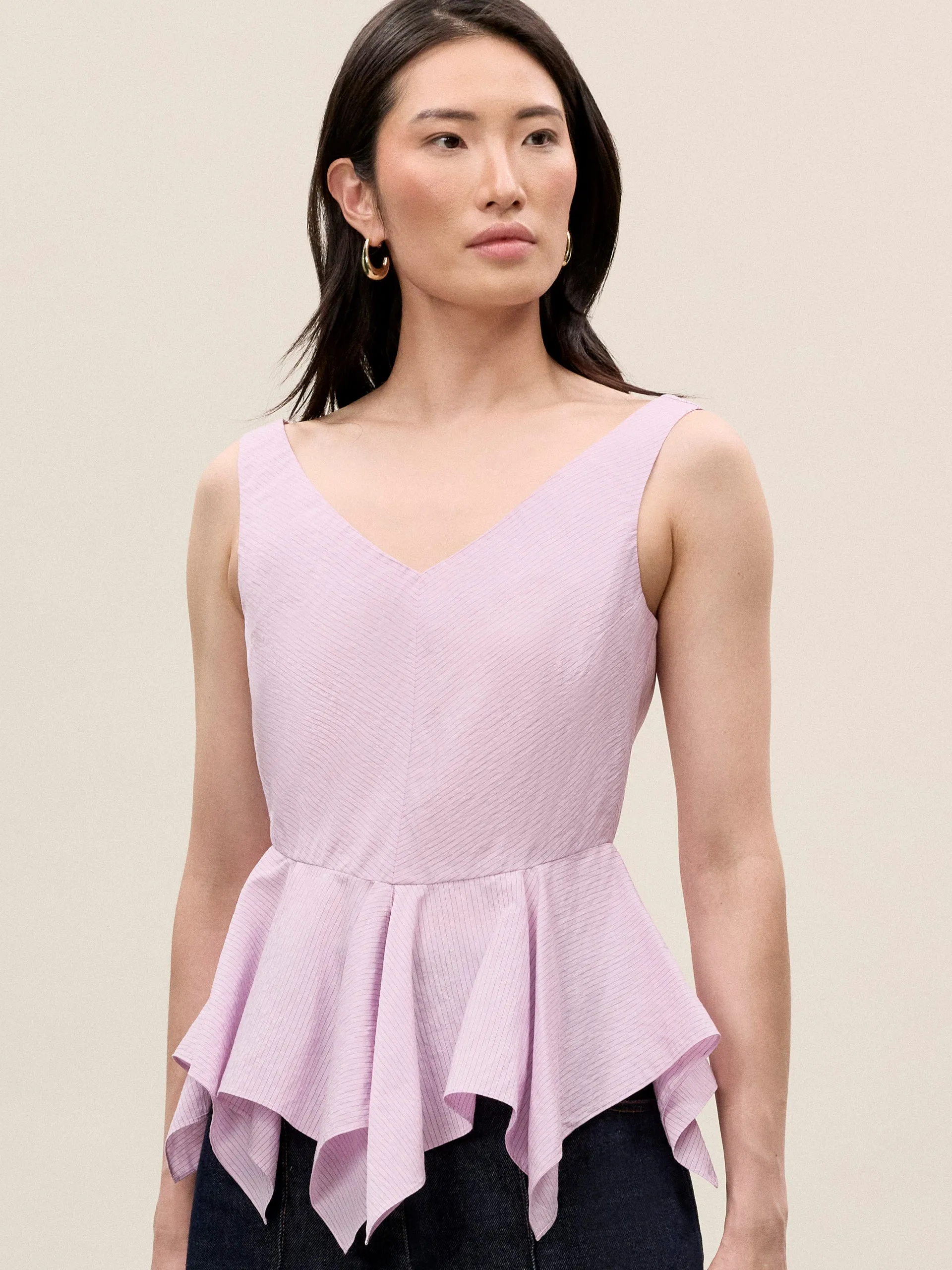 Allegra Stripe Top sold by Rebecca Taylor