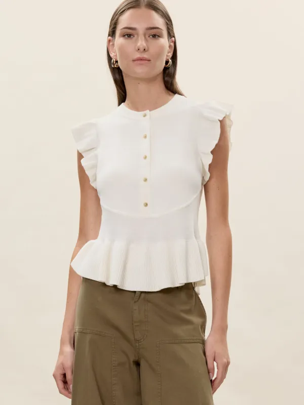 Rhea Knit Sweater sold by Rebecca Taylor
