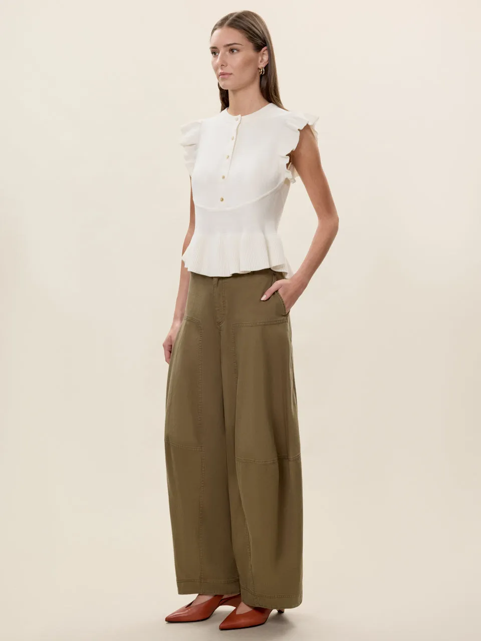 Edith Garment Dyed Jean sold by Rebecca Taylor product image thumbnail 3