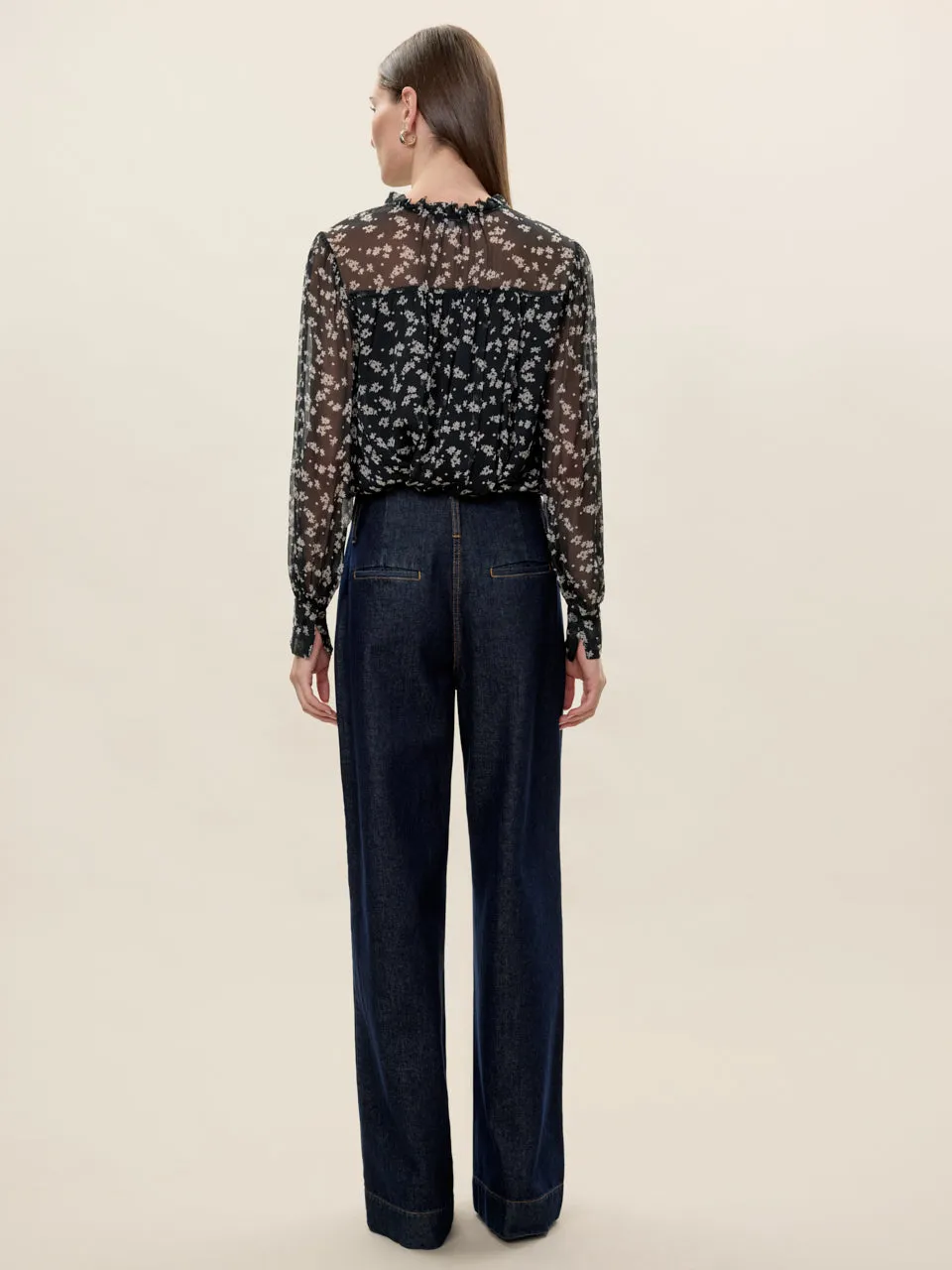 Ditsy Floral Blouse sold by Rebecca Taylor product image thumbnail 5