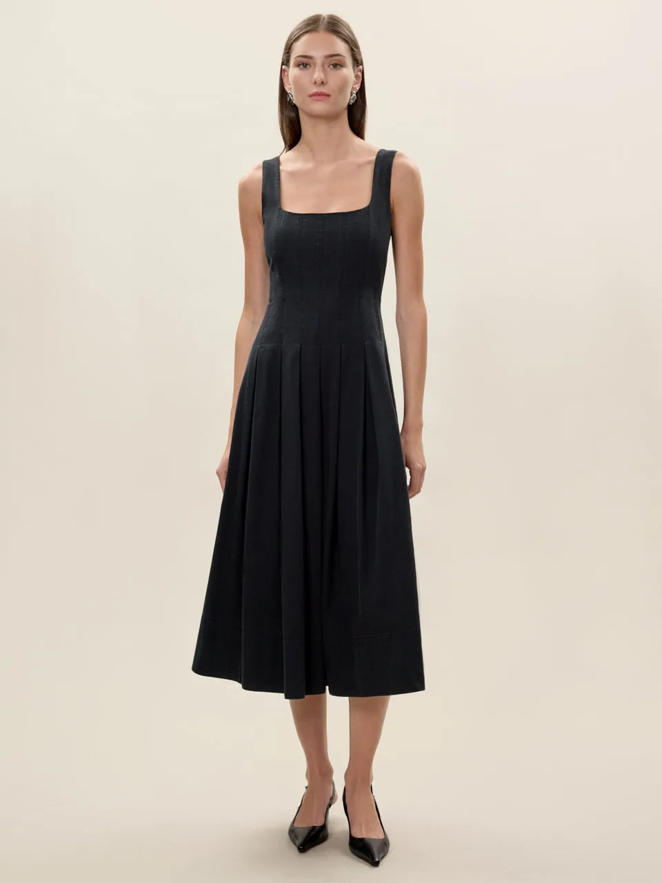 Edith Garment Dyed Dress sold by Rebecca Taylor