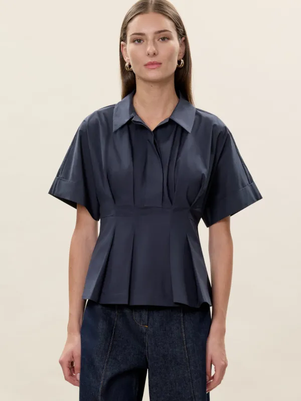 Aisley Poplin Blouse sold by Rebecca Taylor