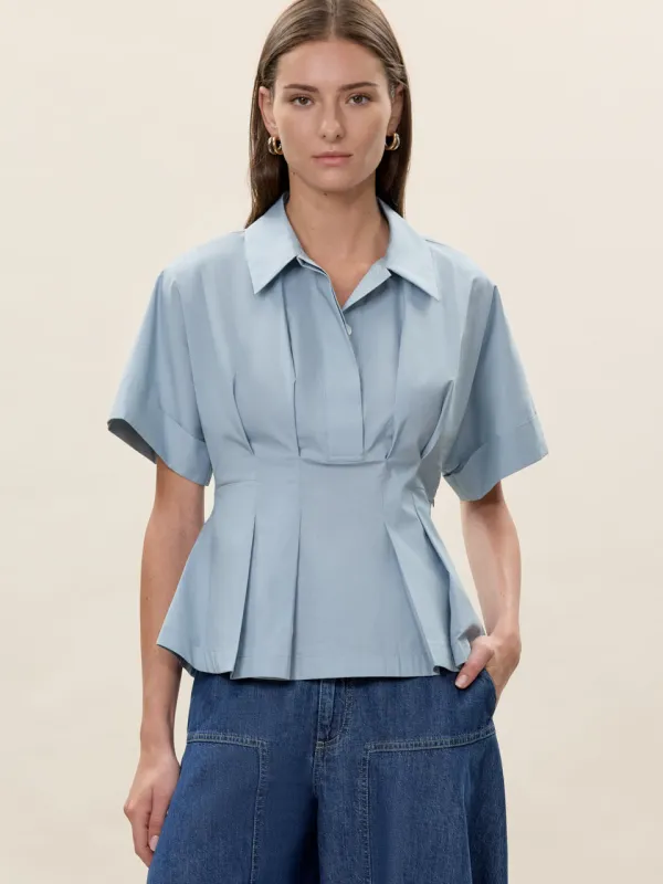 Aisley Poplin Blouse sold by Rebecca Taylor
