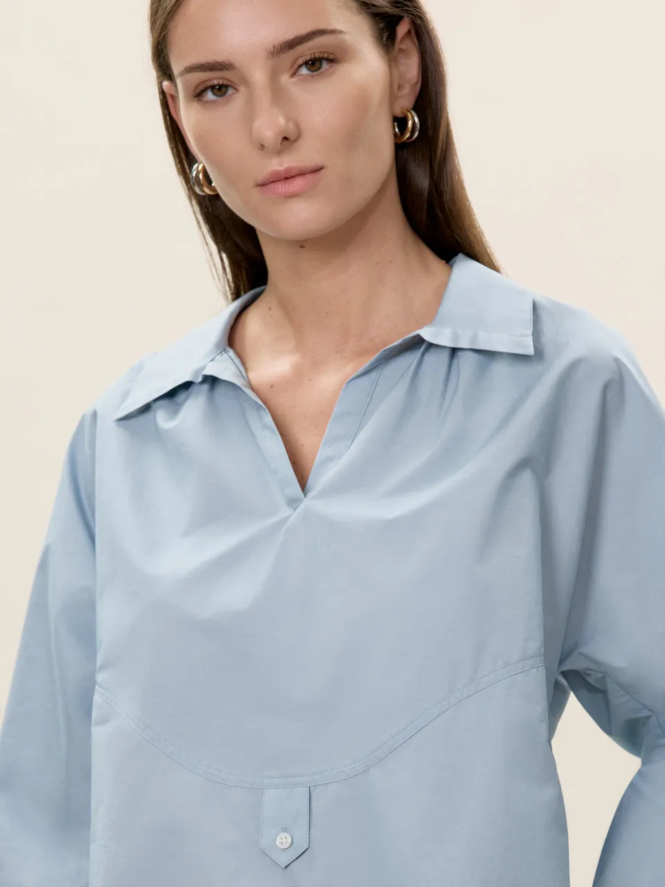 Aisley Poplin Shirt sold by Rebecca Taylor product image thumbnail 3