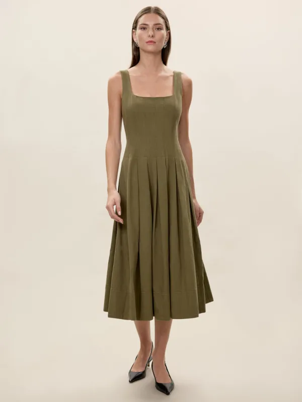 Edith Garment Dyed Dress sold by Rebecca Taylor